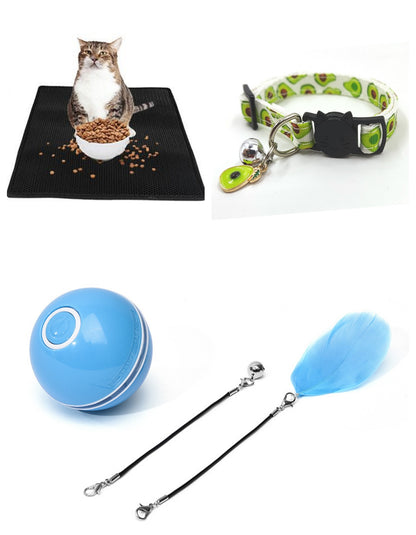 LED Laser Electronic Rolling Pet Funny Cat Toy Ball